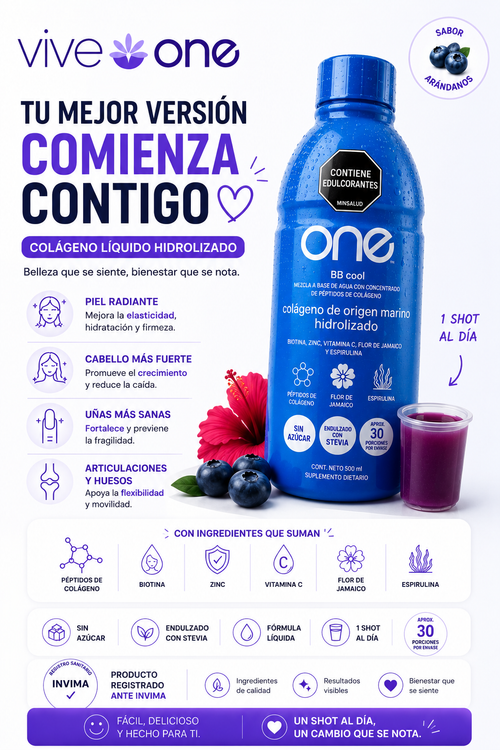 Colágeno One · Pack Completo 3 meses | Pack x3