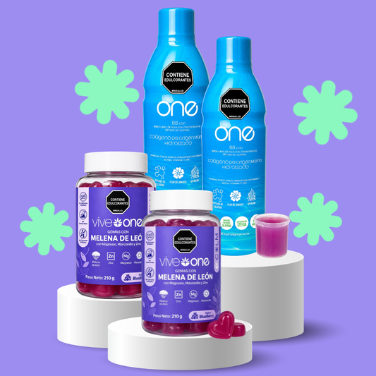Combo Bienestar · Calma mental + Nutrición de piel | 2 meses