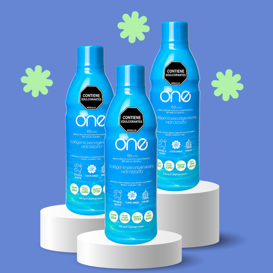 Colágeno One · Pack Completo 3 meses | Pack x3