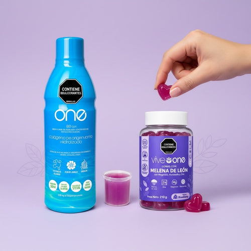 Combo Bienestar · Calma mental + Nutrición de piel | 1 mes
